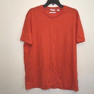 Brand New Calvin Klein Orange Tee SZ XL